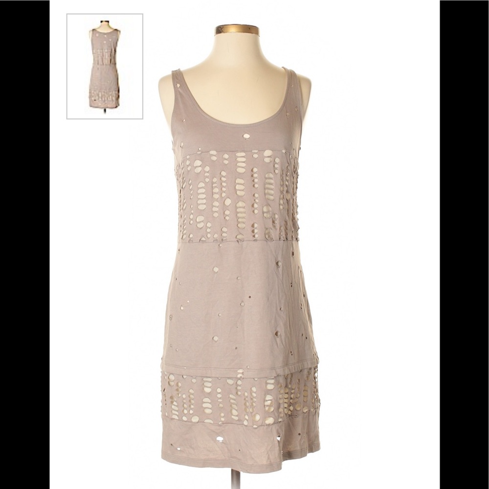 SEE BY CHLOE distressed mini dress